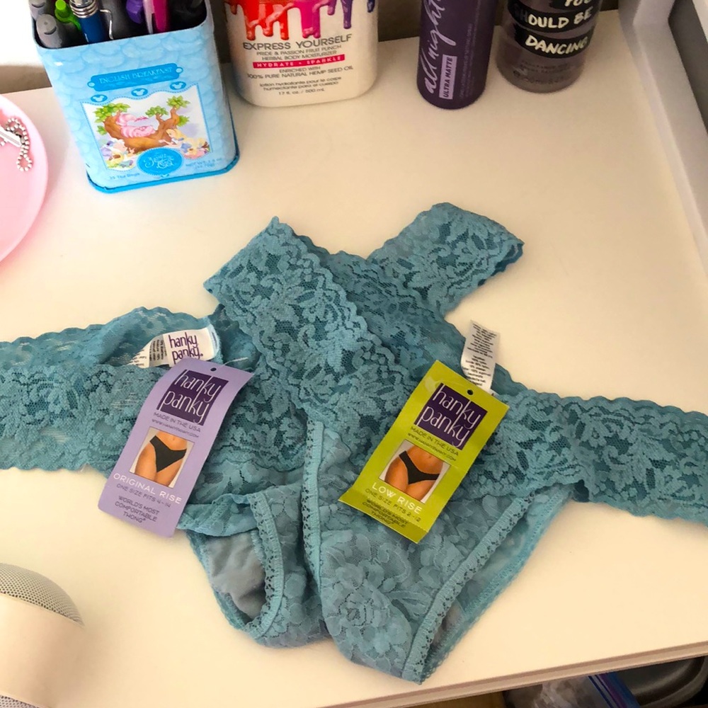 2 Pairs Hanky Panky Thongs